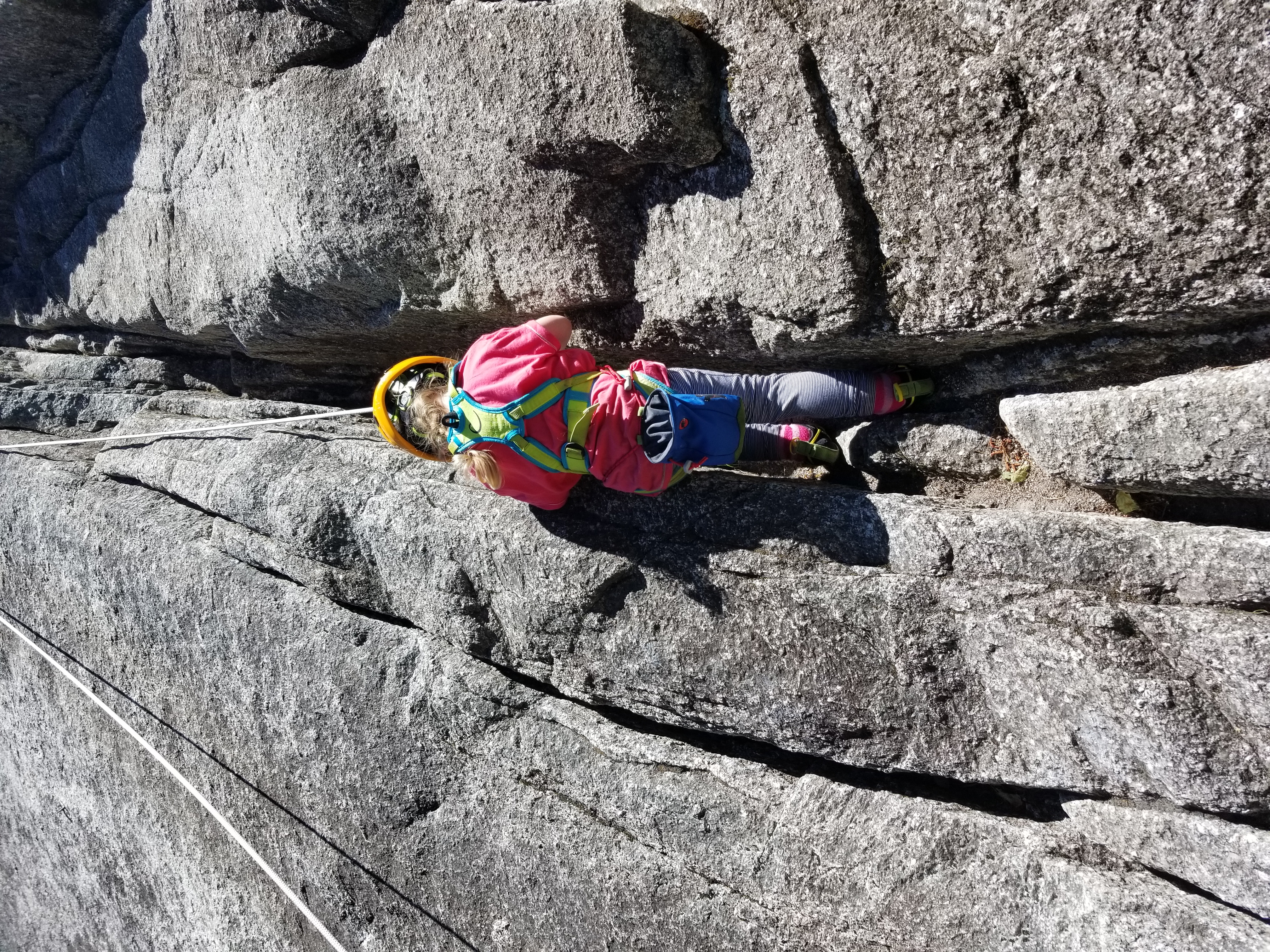 Female climber